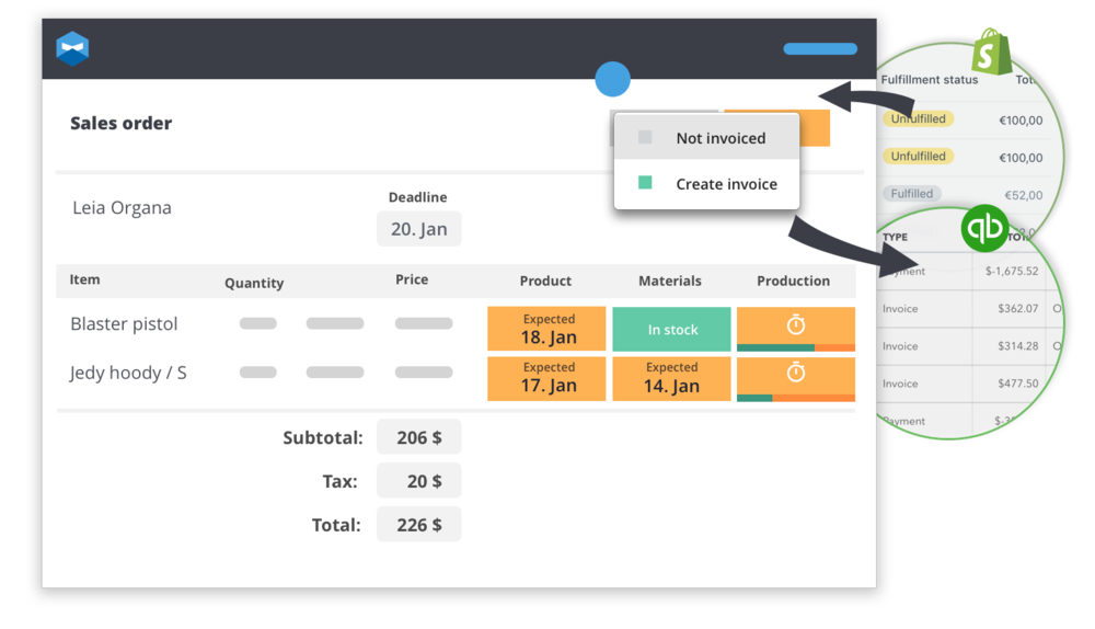 QuickBooks manufacturing is possible if you’re able to find the right tools to integrate with your account.