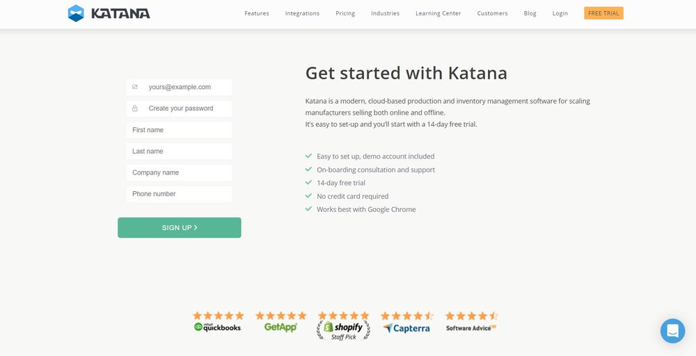 Lot tracking report in QuickBooks is possible by integrating an inventory management app like Katana, which can bridge the feature gap and give you the manufacturing tools that you need.