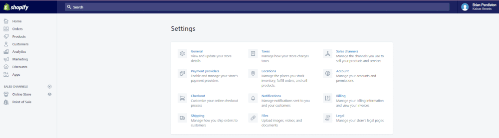 Something else to tick off your Shopify setup checklist: change your Shopify store name.