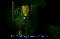 Okay, having multiple stores with Shopify doesn’t necessarily mean more buildings, but the GIF still makes a valid point.