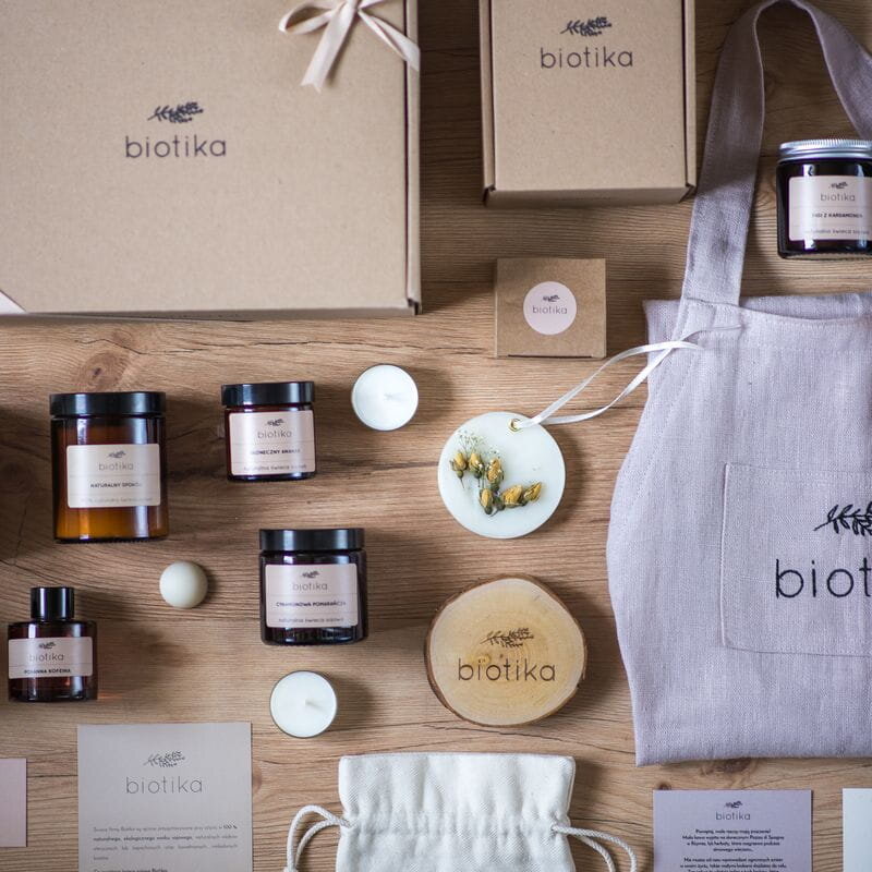 The simple and consistent branding by Biotika works so well because it’s so memorable. These kind of minimal packaging ideas often work best for handmade items.