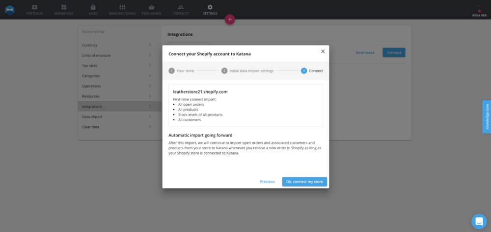 Successful Shopify furniture stores use inventory management software for Shopify.