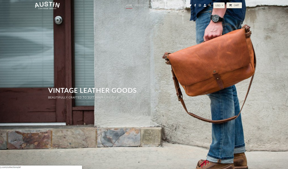 The retina theme offers an Instagram feed as well as an advanced blog feature so you start building up your brand in the virtual realm. One of those subtle Shopify tools that might not initially been on the top of your list, but will be soon enough.