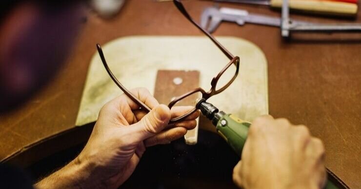 The final touches being applied on an order, bringing the item to completion after going through the relevant processes of the job shop manufacturing.